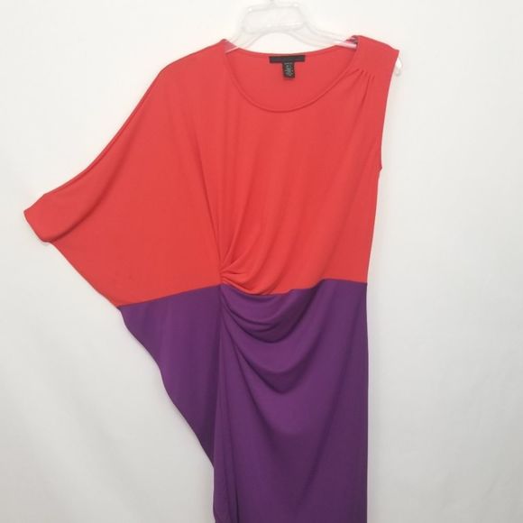 Kenneth Cole Half Cape Dress Size Small (007) - Picture 3 of 7